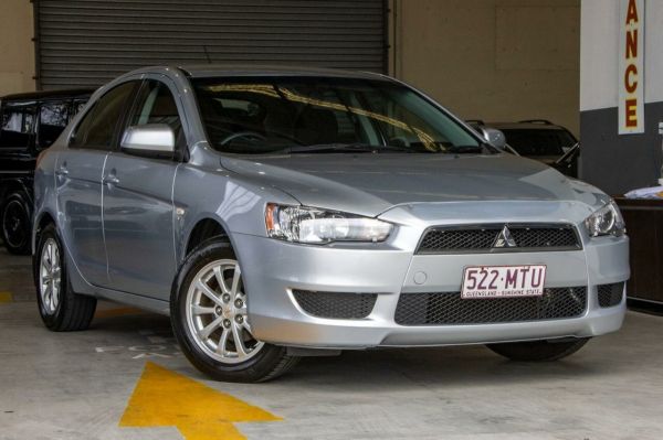 2009 Mitsubishi Lancer CJ MY10 ES Sportback Silver 6 Speed Constant Variable Hatchback image