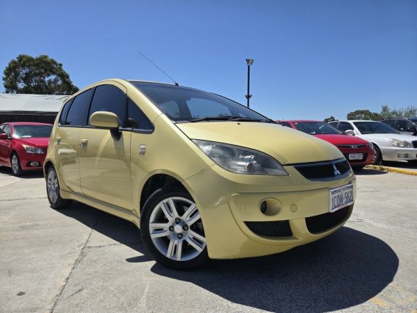 2007 Mitsubishi Colt RG MY07 VR-X Yellow 1 Speed Constant Variable Hatchback image