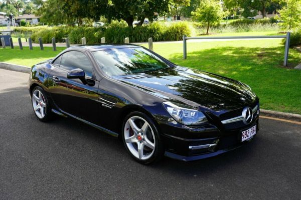 2015 Mercedes-Benz SLK250 R172 MY15 Black 7 Speed Automatic G-Tronic Convertible image