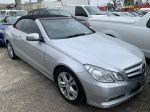 Image for 2010 Mercedes-Benz E250 207 CGI Avantgarde Silver 5 Speed Automatic Cabriolet