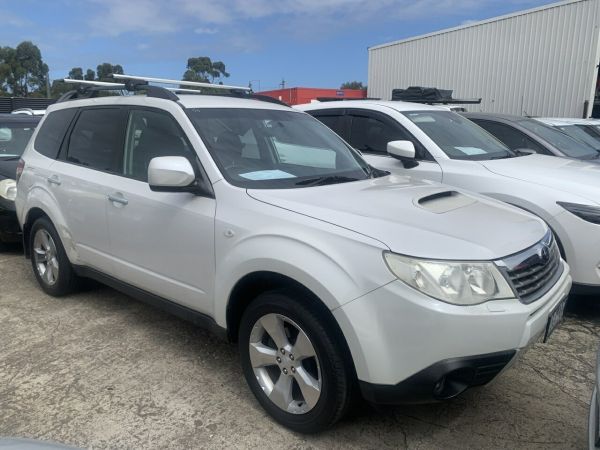 2009 Subaru Forester MY09 XT White 4 Speed Auto Elec Sportshift Wagon image