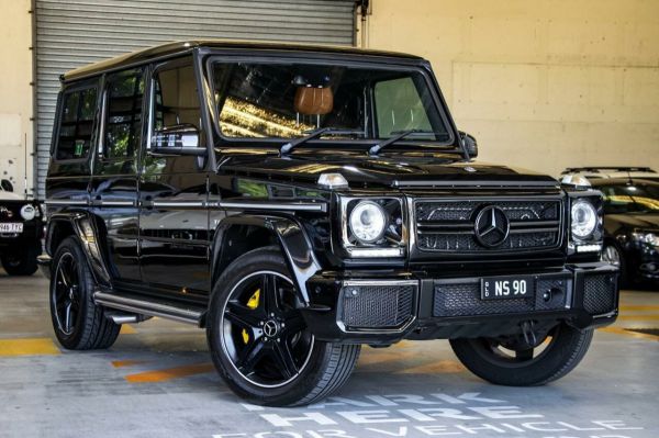 2014 Mercedes-Benz G-Class W463 805MY G63 AMG SPEEDSHIFT PLUS 4MATIC Black 7 Speed Sports Automatic image