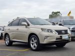 Image for 2012 Lexus RX Wagon AGL10R MY12 RX270