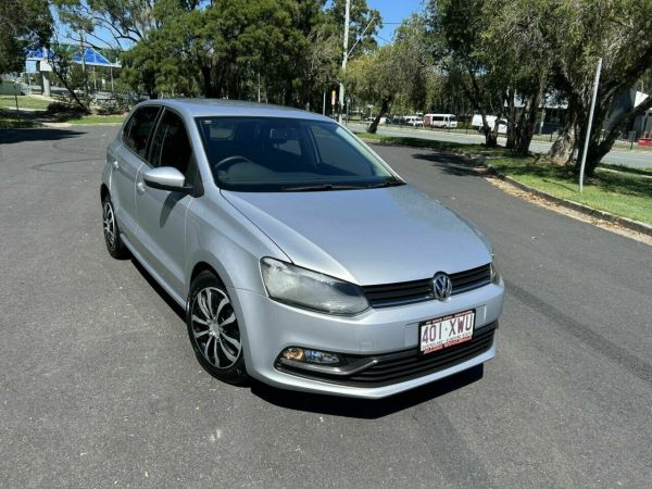 2016 Volkswagen Polo 6R MY16 66TSI Trendline Silver 5 Speed Manual Hatchback image