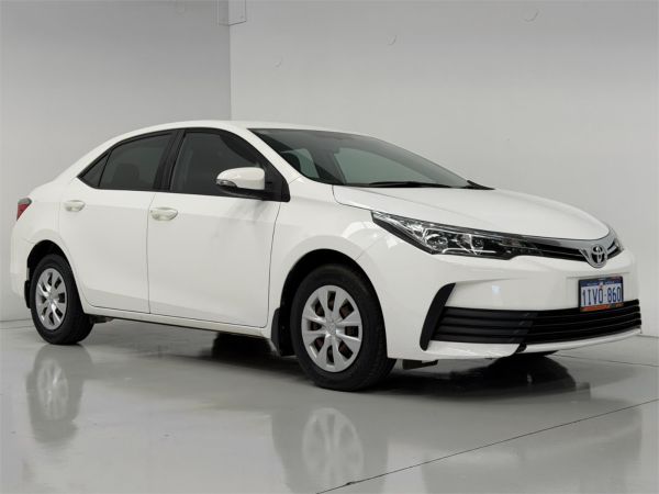 2019 TOYOTA COROLLA 4D SEDAN ZRE172R MY17 ASCENT image