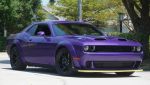 Image for 2023 Dodge SRT Plum Crazy purple Challenger Hellcat