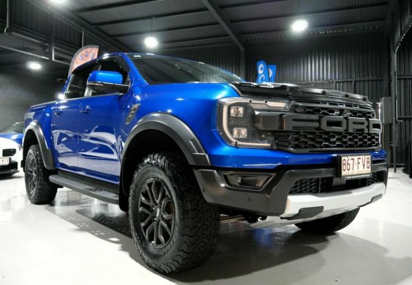 2022 Ford Ranger PY 2022MY Raptor FullTime 4WD DR Blue 10 Speed Sports Automatic Dual Cab image