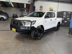 Image for 2021 Toyota Hilux GUN126R SR (4x4) White 6 Speed Automatic Double Cab Pick Up