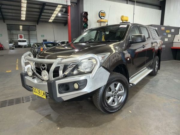 2015 Mazda BT-50 MY16 XT Hi-Rider (4x2) Grey 6 Speed Automatic Dual Cab Utility image