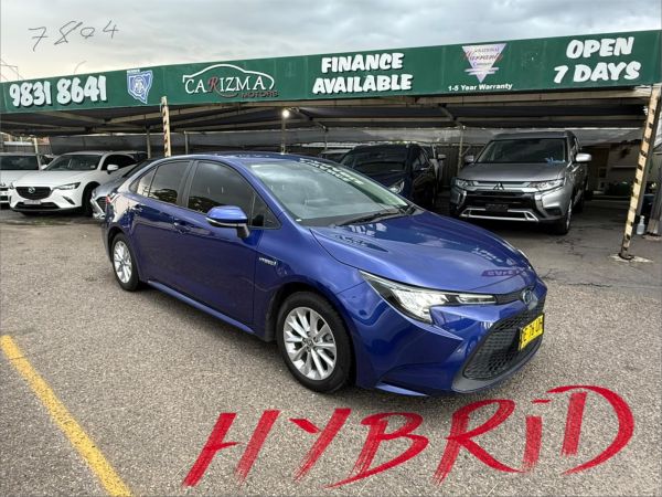 2022 TOYOTA COROLLA 4D SEDAN ZWE211R ASCENT SPORT HYBRID image