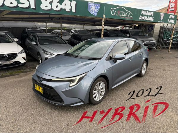 2022 TOYOTA COROLLA 4D SEDAN ZWE219R ASCENT SPORT HYBRID image