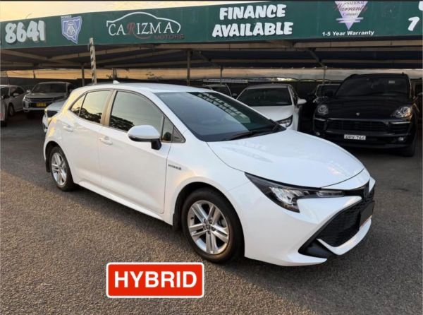 2020 TOYOTA COROLLA 5D HATCHBACK ZWE211R ASCENT SPORT HYBRID image
