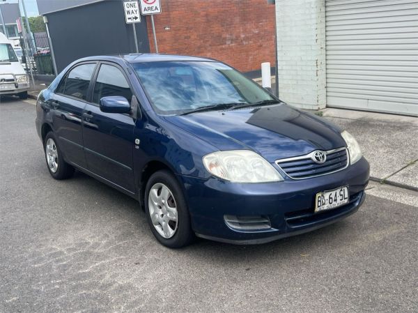 2005 TOYOTA COROLLA 4D SEDAN ZZE122R ASCENT image