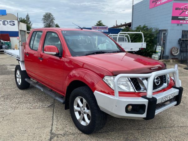 2013 Nissan Navara Utility D40 S6 MY12 ST image