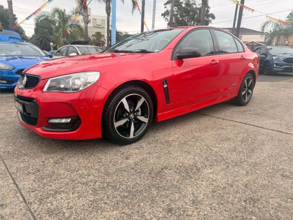 2016 Holden Commodore Sedan VF II MY16 SV6 Black image