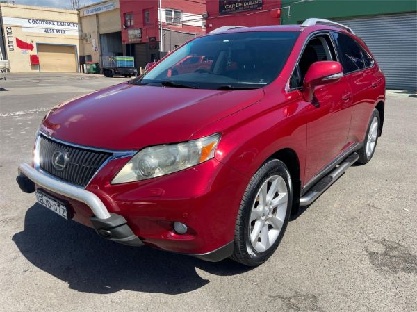 2009 LEXUS RX350 4D WAGON GGL15R SPORTS LUXURY image