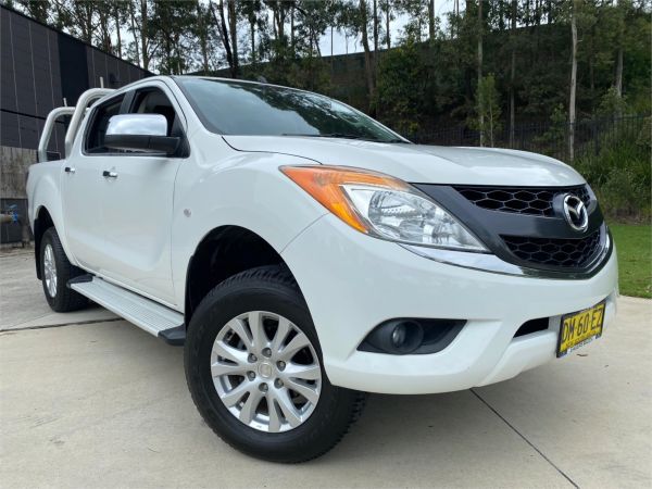 2013 MAZDA BT-50 DUAL CAB UTILITY MY13 XTR HI-RIDER (4x2) image