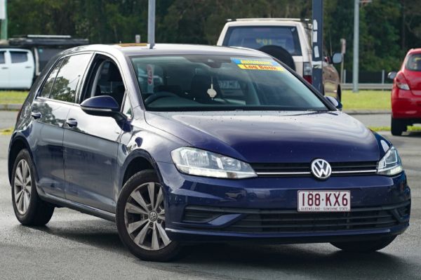 2019 Volkswagen Golf 7.5 MY20 110TSI DSG Trendline Blue 7 Speed Sports Automatic Dual Clutch image