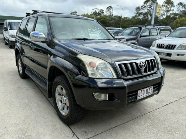 2009 Toyota Landcruiser Prado GRJ120R GXL Black 5 Speed Automatic Wagon image