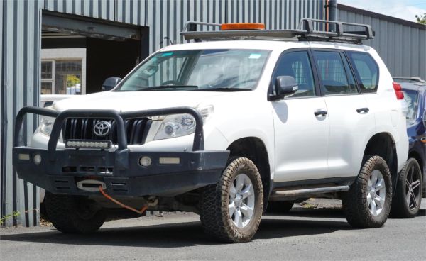 2012 TOYOTA LANDCRUISER 4D WAGON KDJ150R 11 UPGRADE PRADO GX (4x4) image
