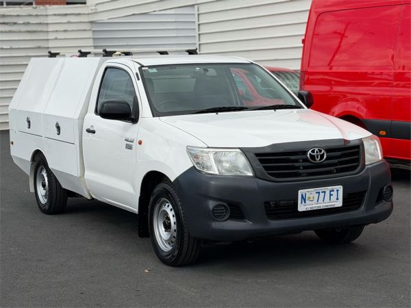 2014 Toyota Hilux Cab Chassis TGN16R MY14 Workmate image