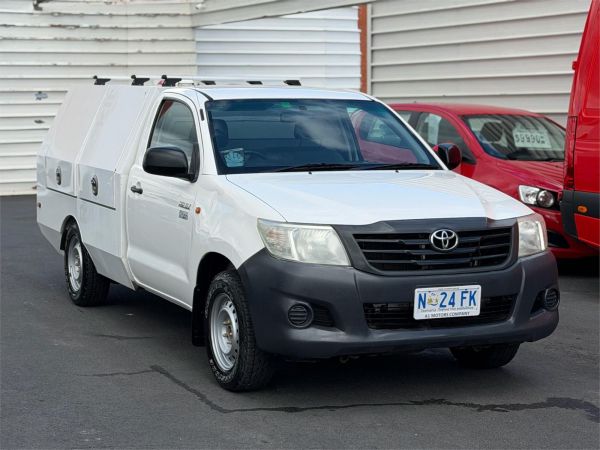 2013 Toyota Hilux Cab Chassis TGN16R MY12 Workmate image