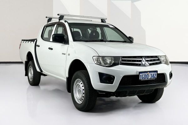 2010 Mitsubishi TRITON GLX MN MY10 REAR WHEEL DRIVE image