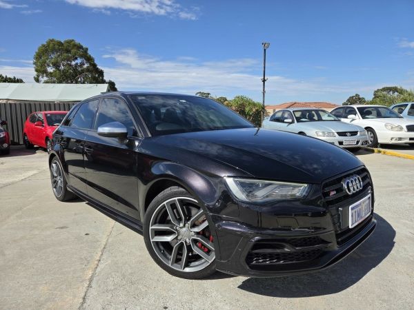 2015 Audi S3 8V MY15 Sportback S Tronic Quattro Black 6 Speed Sports Automatic Dual Clutch Hatchback image