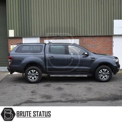 2012 Ford Ranger PX XLT 3.2 (4x4) Grey Metallic 6 Speed Automatic Dual Cab Utility image