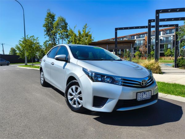 2014 TOYOTA COROLLA 4D SEDAN ZRE172R ASCENT image