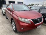 Image for 2011 Lexus RX GGL15R MY11 RX350 Sports Red 6 Speed Sports Automatic Wagon