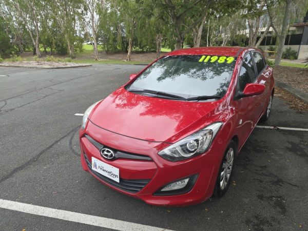 2013 Hyundai i30 GD Active 1.6 CRDi Red 6 Speed Automatic Hatchback image