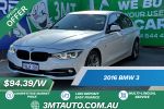 Image for 2016 BMW 3 Series 318i Sport Line F30 LCI
