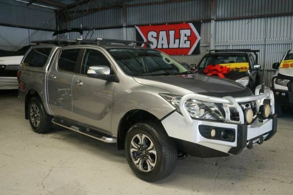 2017 Mazda BT-50 UR0YG1 GT Silver 6 Speed Sports Automatic Utility image
