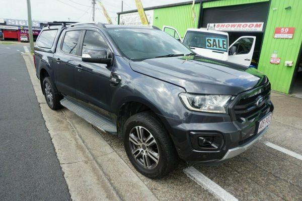 2021 Ford Ranger PX MkIII 2021.25MY Wildtrak Grey 6 Speed Sports Automatic Dual Cab image