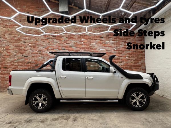 2014 VOLKSWAGEN AMAROK DUAL CAB UTILITY 2H MY14 TDI420 HIGHLINE (4x4) image