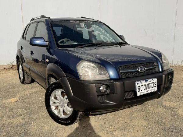 2006 Hyundai Tucson MY06 Upgrade Elite Blue 4 Speed Auto Selectronic Wagon image