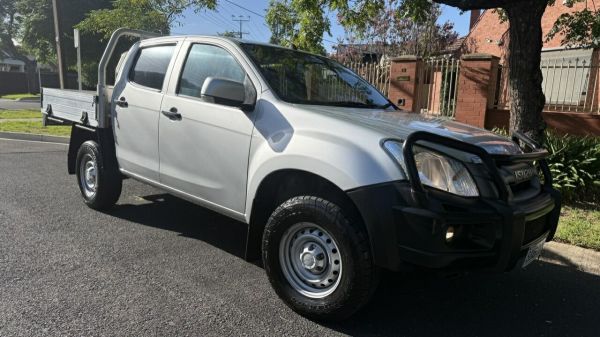 2014 Isuzu D-MAX TF MY14 SX (4x4) Silent Silver 5 Speed Manual Cab Chassis image