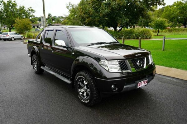 2006 Nissan Navara D40 ST-X (4x4) Black 6 Speed Manual Dual Cab Pick-up image