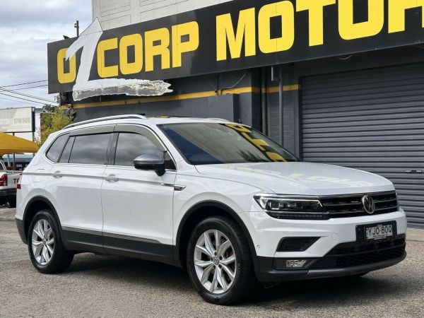 2019 Volkswagen Tiguan 5N MY20 132TSI Comfortline DSG 4MOTION Allspace White 7 Speed image