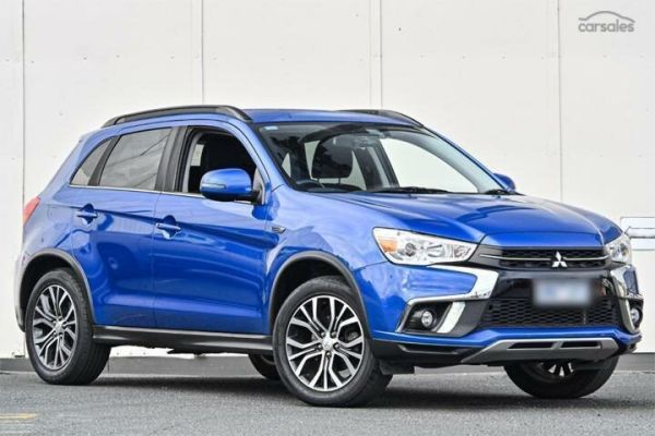 2018 Mitsubishi ASX XC MY19 ES (2WD) Electric Blue Continuous Variable Wagon image