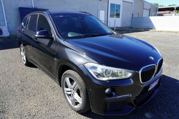 2018 BMW X1 F48 MY18 sDrive 18I Black 7 Speed Auto Dual Clutch Wagon image