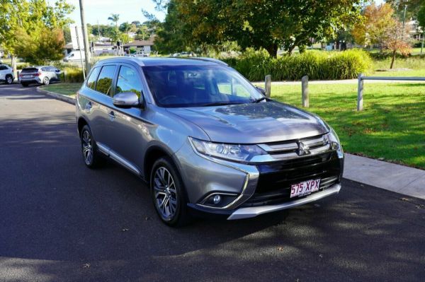 2017 Mitsubishi Outlander ZK MY18 LS (4x2) Grey Continuous Variable Wagon image