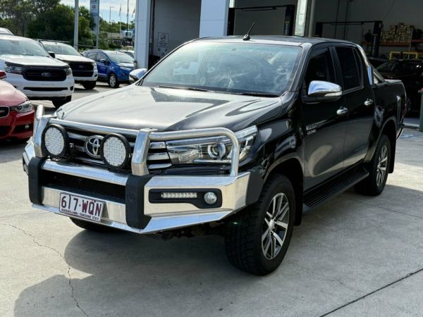 2016 Toyota Hilux GUN126R SR5 Double Cab Black 6 Speed Manual Utility image