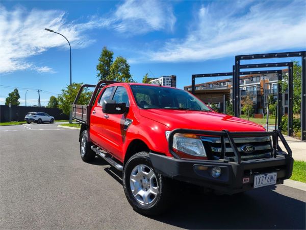 2013 FORD RANGER DUAL CAB UTILITY PX XLT 3.2 (4x4) image