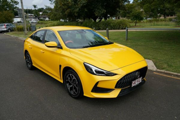 2023 MG MG5 MY23 Vibe Yellow Continuous Variable Sedan image