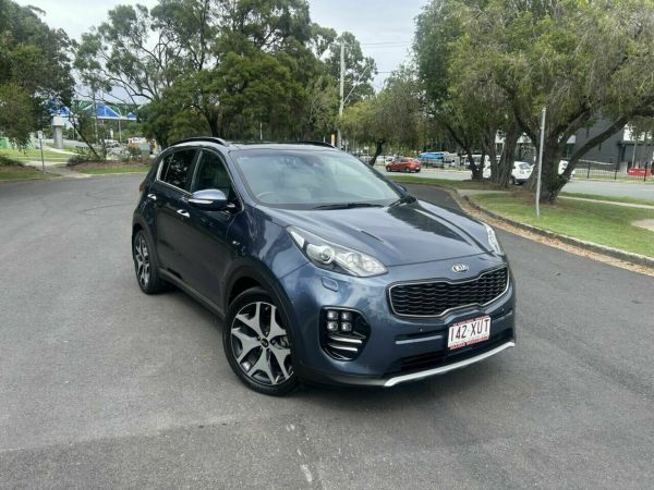 2017 Kia Sportage QL MY18 GT-Line AWD Blue 6 Speed Sports Automatic Wagon image