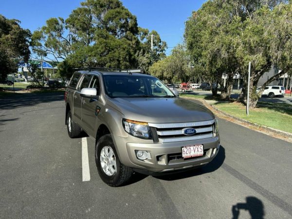 2014 Ford Ranger PX XLS Double Cab Brown 6 Speed Sports Automatic Double Cab image