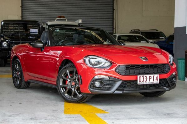 2017 Abarth 124 348 Spider Red 6 Speed Manual Roadster image