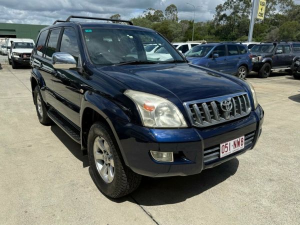 2005 Toyota Landcruiser Prado GRJ120R GXL Blue 5 Speed Automatic Wagon image